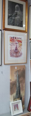Lot 1418 - Patricia O'Brien, Print of Crooked Spire,...