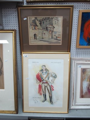 Lot 1428 - Continental School, Parisian Street Scene,...
