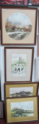 Lot 1450 - Susan M Ridyard XX Century watercolours...