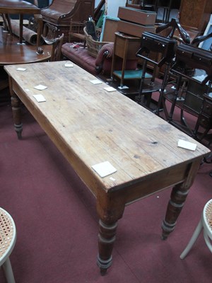 Lot 1505 - XIX Century Pine Rectangular Shaped Kitchen...
