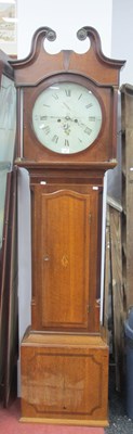 Lot 1461 - Early XIX Century (Round) White Dial 8 Day...