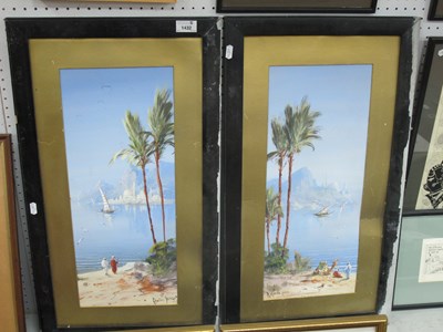 Lot 1432 - Antoni Peigri? Middle Eastern Scenes, with...