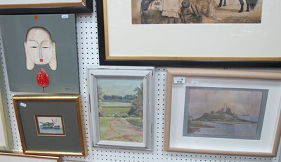 Lot 1442 - Ken Hutchinson (Hereford Artist) 'Mumbles',...