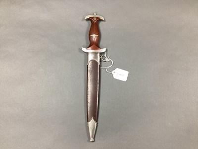 Lot 461 - WWII Third Reich SA Dagger and Scabbard, by...