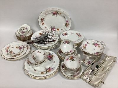 Lot 1081 - A Royal Crown Derby Porcelain Dinner Service...