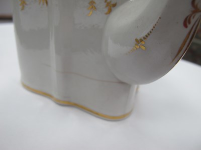 Lot 1044 - Two New Hall Porcelain Teapots, Covers and...