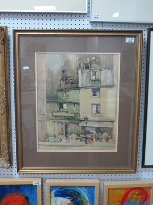 Lot 1416 - Maryonites? Continental Street Scene,...
