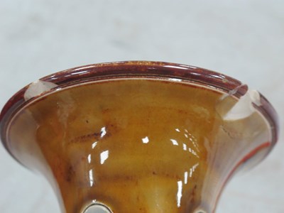 Lot 1060 - A Doulton Lambeth Stoneware Vase, of baluster...