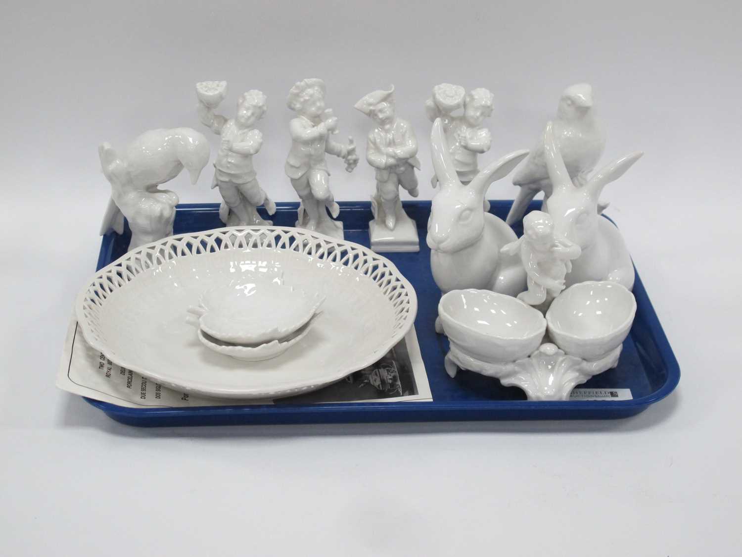 Lot 1032 - A Collection of Modern Berlin Porcelain, all...