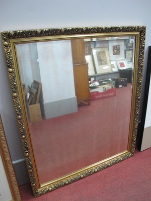 Lot 1399 - Gilt Framed Bevelled Wall Mirror, 103 x 87cm