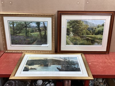 Lot 1016 - Christopher Blossom, 'Gold Rush Twilight'...
