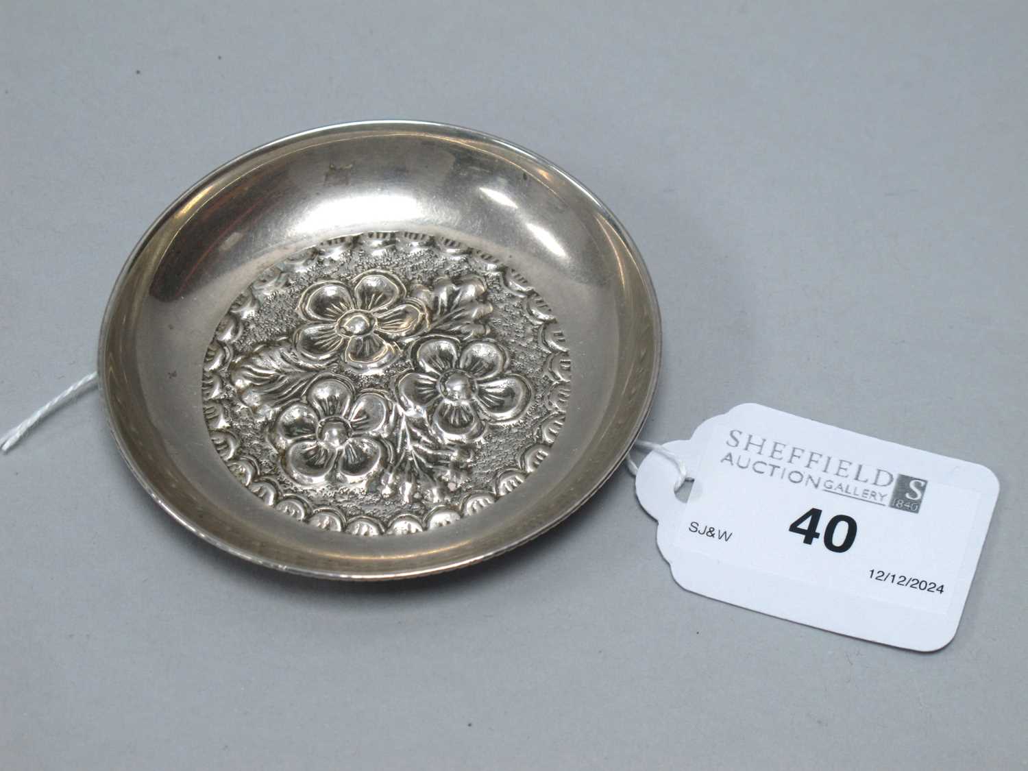 Lot 40 - A Highly Decorative Trinket Dish, of...