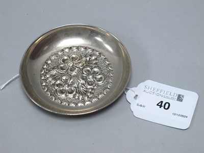 Lot 40 - A Highly Decorative Trinket Dish, of...