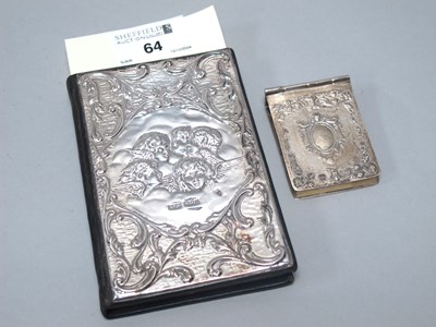Lot 64 - A Hallmarked Silver Mounted Address Book, KFLd,...