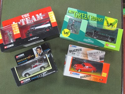 Lot 354 - Four Corgi diecast model vehicles comprising...