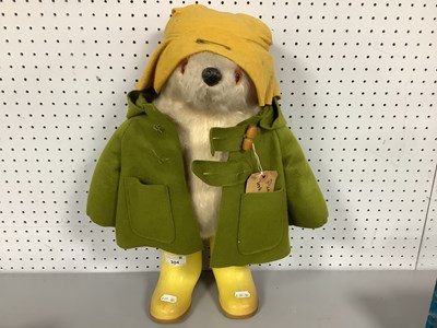 Lot 304 - An Original Paddington Bear by Gabriel, boots,...