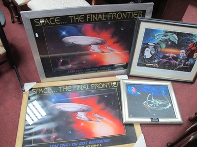 Lot 1326 - Star Trek prints to include Starfleet Enemies...
