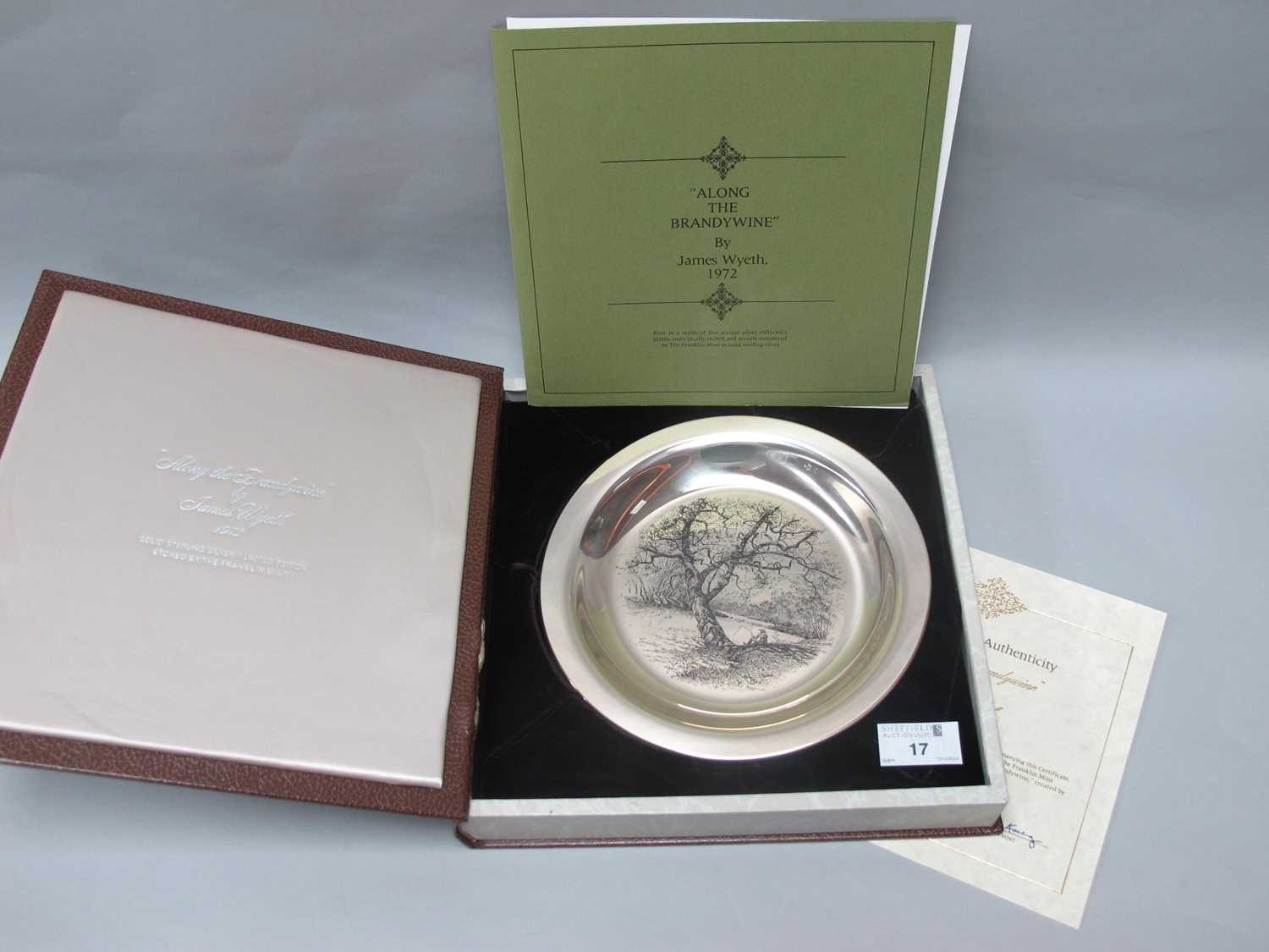 Lot 17 - Franklin Mint; James Wyeth 1972 Limited...