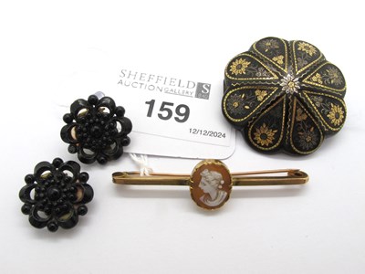 Lot 159 - A Victorian Tortoiseshell and Piqué Work...