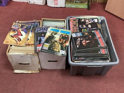 Lot 1037 - A large collection of comics and magazines to...