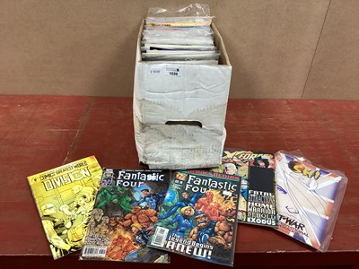 Lot 1039 - Comics; A large collection of comics to...