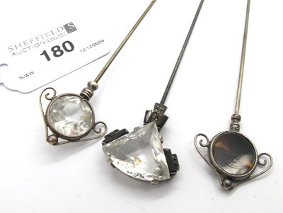 Lot 180 - Carrs; An Art Nouveau Style Hallmarked Silver...