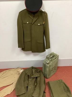 Lot 405 - British Army Great Coat, No 2 dress jacket and...
