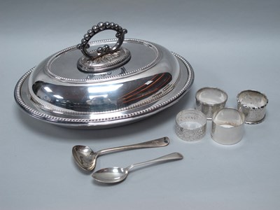 Lot 26 - An Assortment of Hallmarked Silverware, to...