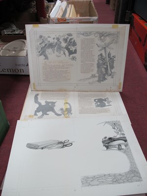Lot 1089 - Eric Kincaid (Children's Artist), original...