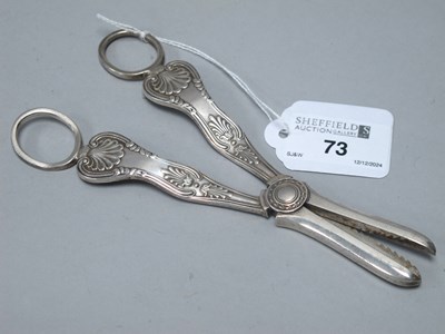 Lot 73 - A Pair of Hallmarked Silver Kings Pattern...