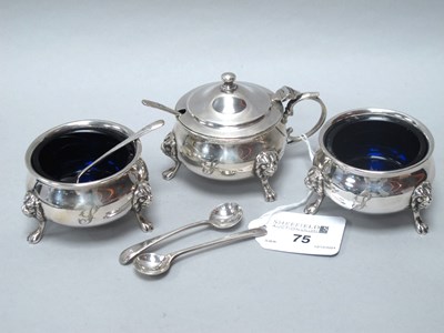 Lot 75 - Walker & Hall; A Victorian Hallmarked Silver...