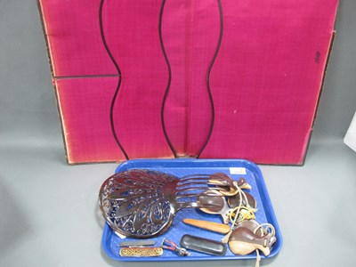 Lot 1359 - Leather Travelling Stationary Wallet with...