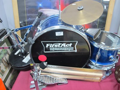 Lot 1327 - First Day Discovery Child's Drum Kit, three...