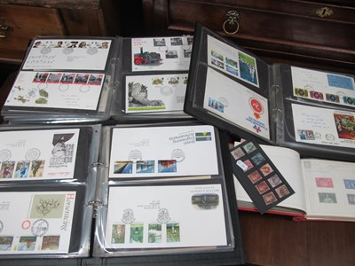 Lot 1335 - Stamps; A collection of over 200 GB first-day...