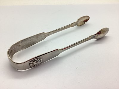 Lot 66 - A Pair of Victorian Hallmarked Silver Sugar...