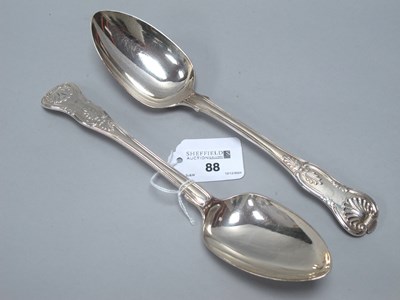 Lot 88 - A Pair of Matched Victorian Hallmarked Silver...