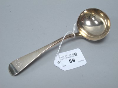Lot 89 - A Victorian Hallmarked Silver Sauce Ladle, JB,...