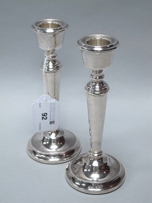Lot 92 - A Hallmarked Silver Candlestick, A.T.C,...