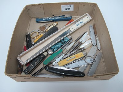 Lot 1291 - Penknives, including: a 'Dairy Crest' boxed...
