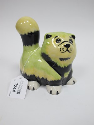 Lot 1244 - Lorna Bailey - Fluffy the Cat, 12.5cm high.
