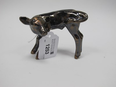 Lot 1253 - An Anita Harris Figure of a Calf, in...