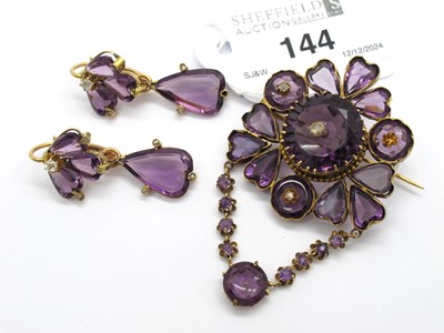 Lot 144 - A Highly Decorative Georgian Style Old Cut...