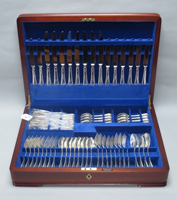 Lot 93 - Mappin & Webb; An Eight Setting Canteen of...