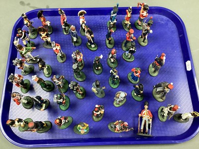 Lot 436 - Approximately 46 Del Prado Painted White Metal...