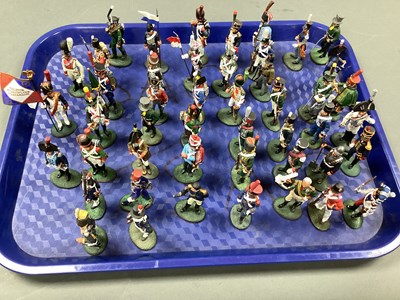 Lot 437 - Approximately 47 Del Prado Painted White Metal...
