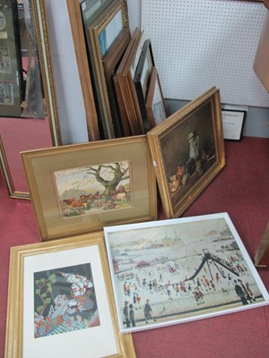 Lot 1463 - Large Quantity of Prints, frames.