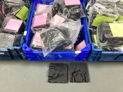 Lot 418 - Approximately 84 Rubber Moulds for Casting...