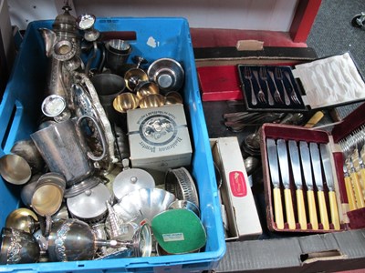 Lot 1075 - Coronet Goblets, teapot, cocktail shaker,...