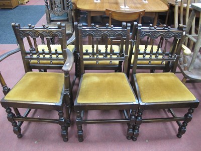 Lot 1518 - Ercol Set of Six Old Colonial Yorkshire Dining...