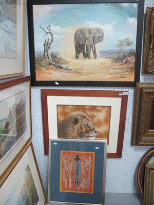Lot 1439 - Irving Penvose, The Medium Pastel, titled His...